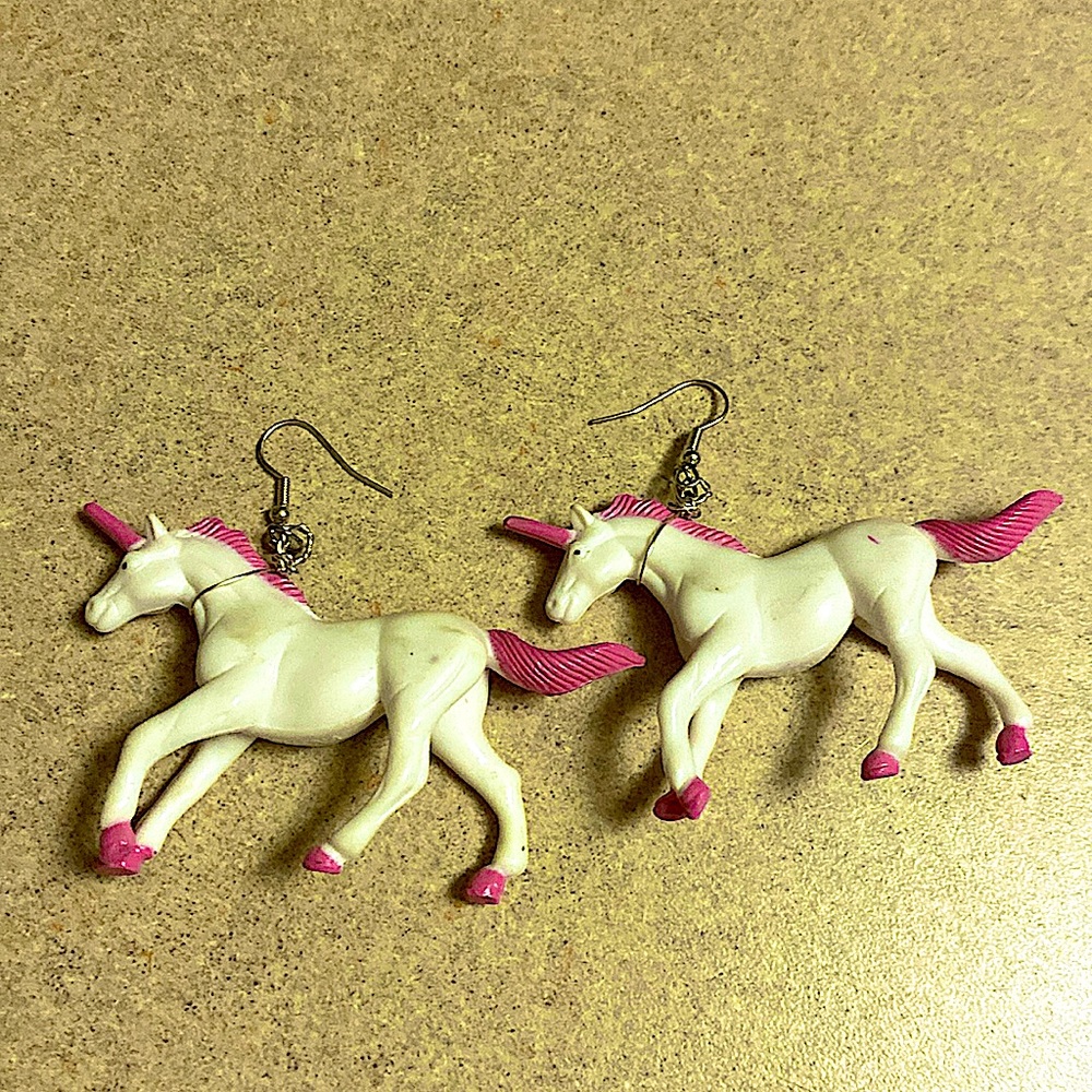 Unicorn earrings🦄🦄🦄